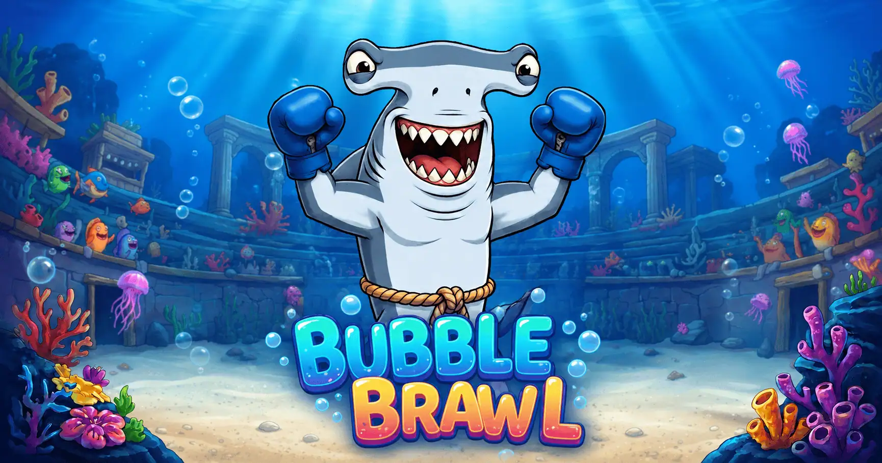 Bubble Brawl Slot Demo by Kraken Games slot cover image