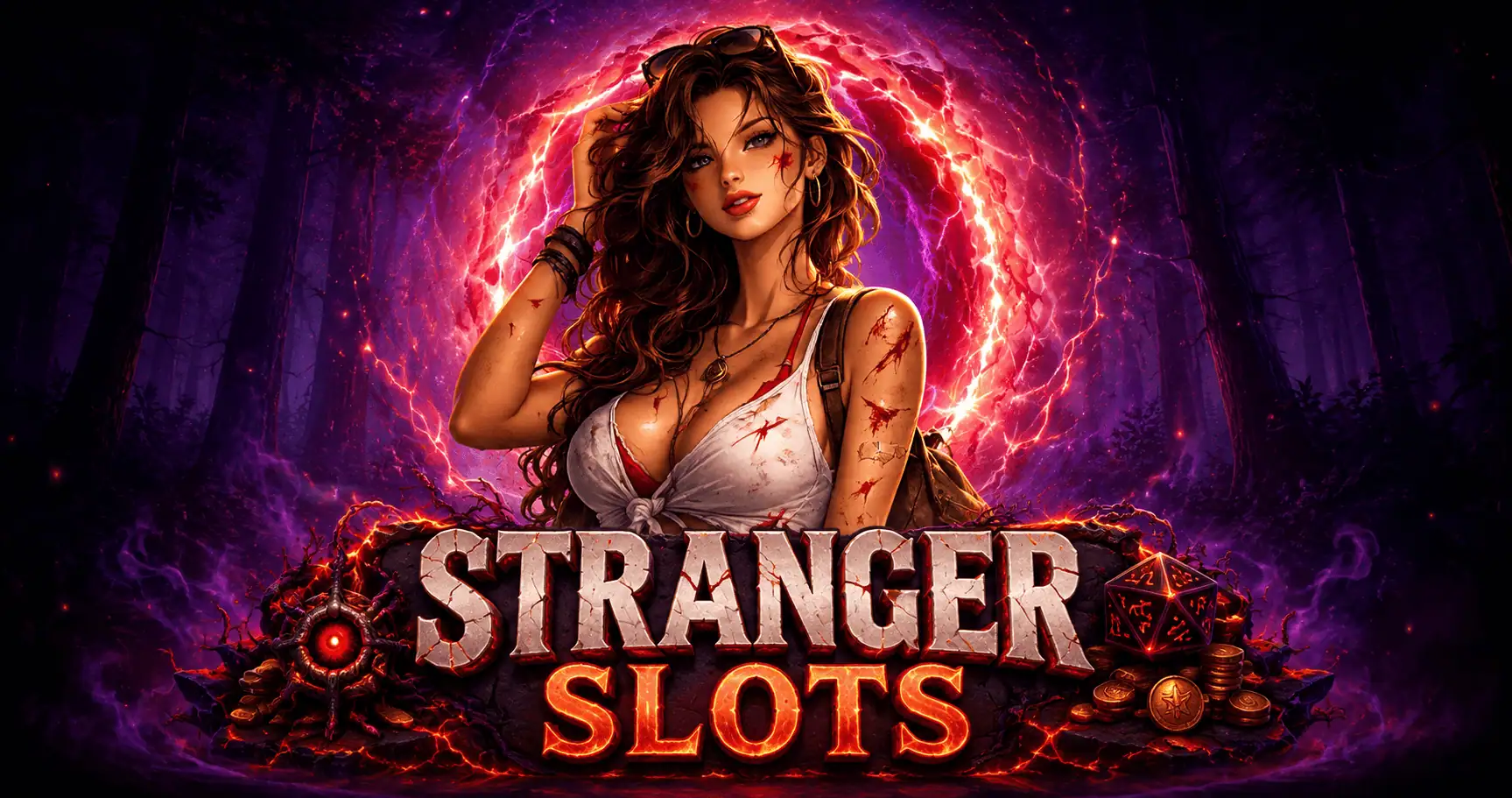 Stranger Slots Slot Demo by Krispy Games slot cover image