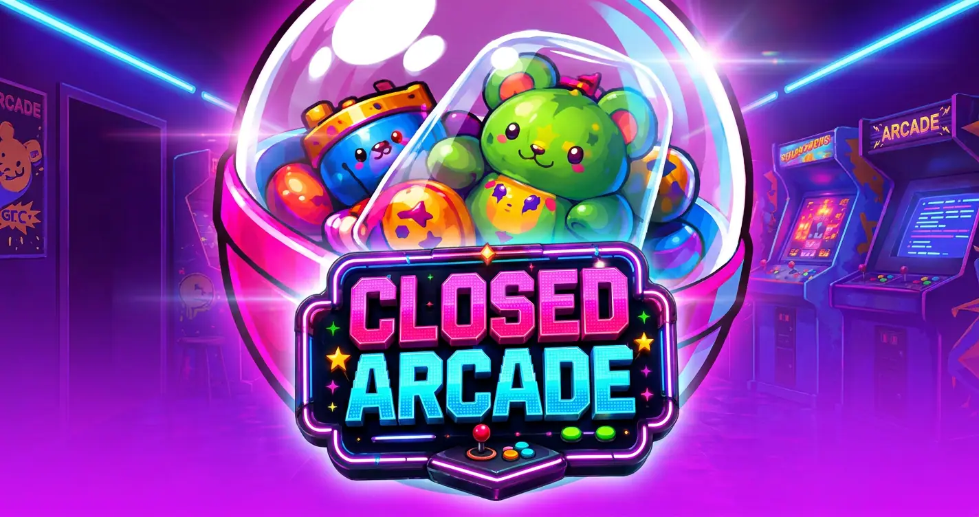 Closed Arcade Slot Demo by Krow Gaming slot cover image