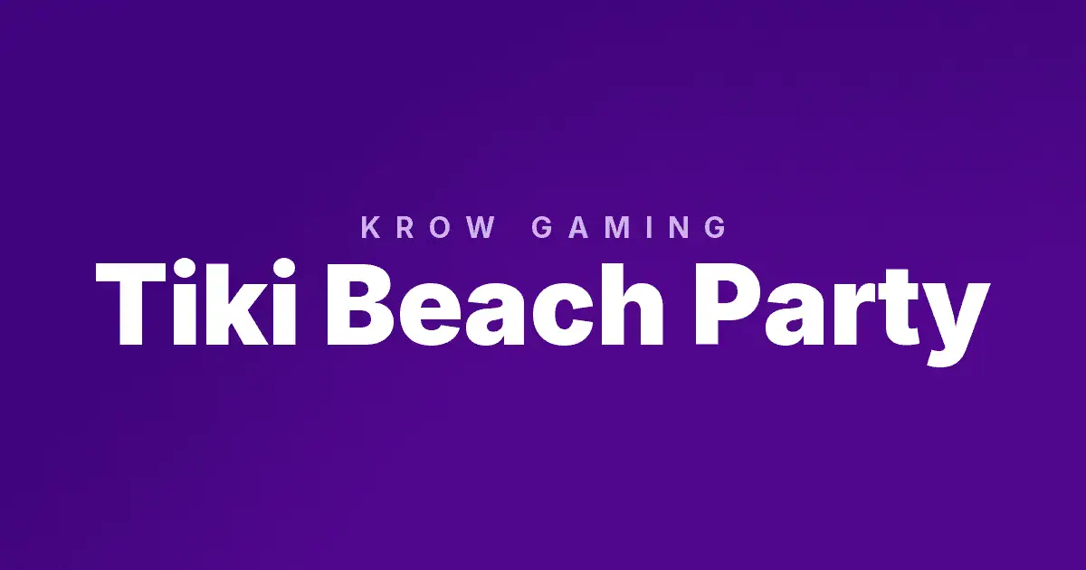 Tiki Beach Party slot cover image