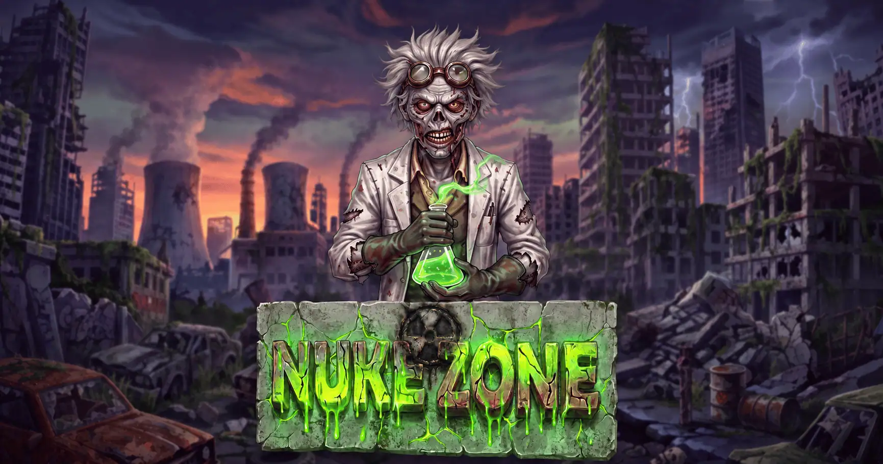 Nuke Zone Slot Demo by Last Resort Gaming slot cover image