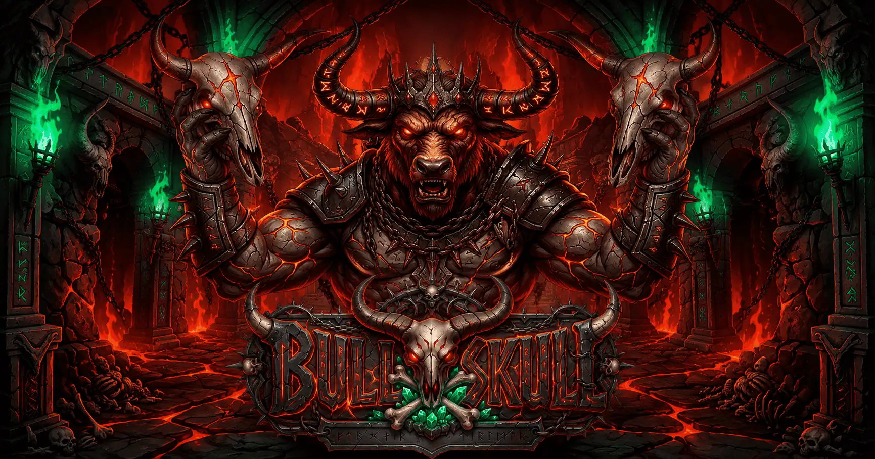 Bull Skull Slot Demo by Legacy Gaming slot cover image