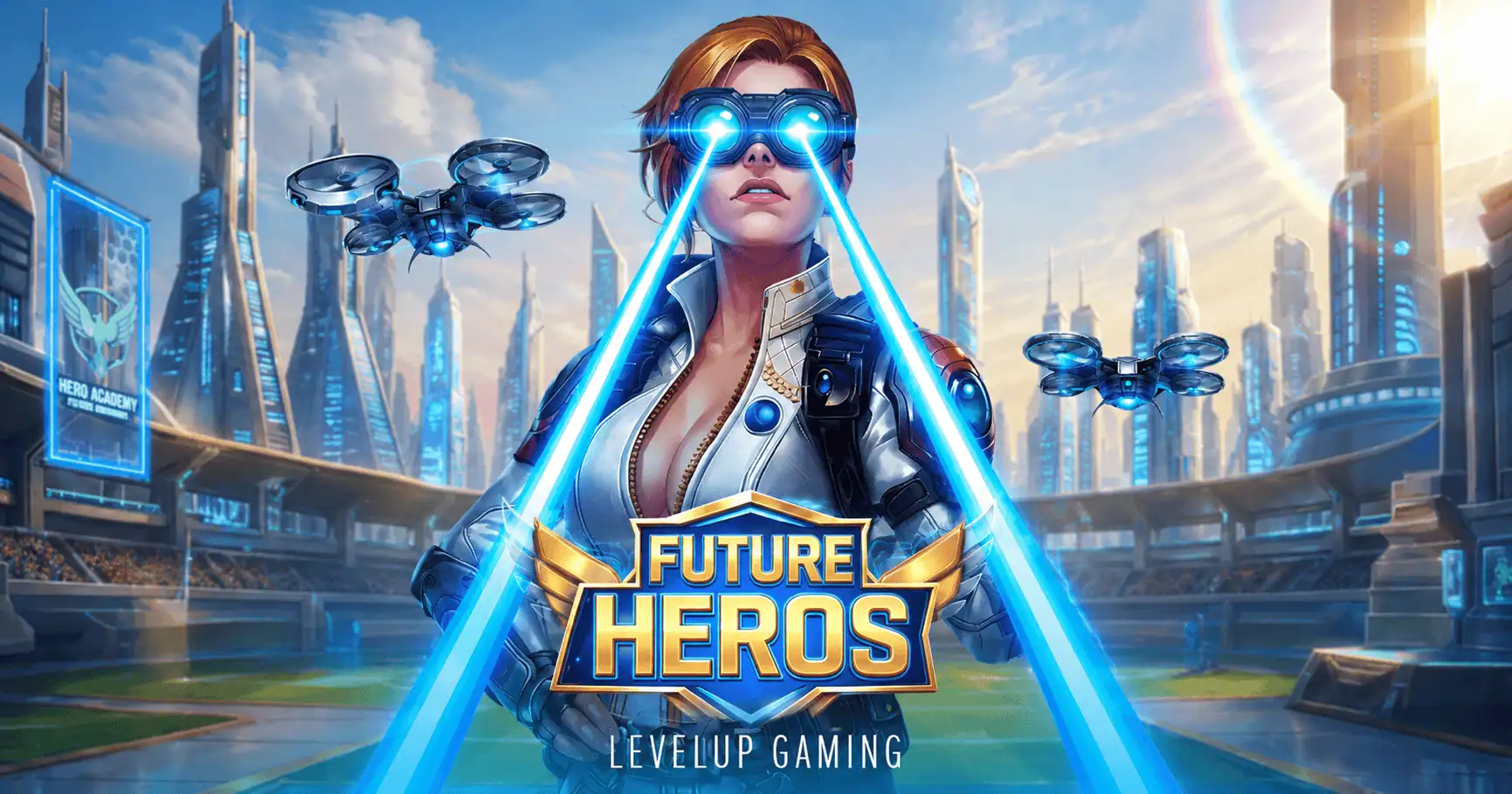 Future Heros Slot Demo by Levelup Gaming slot cover image