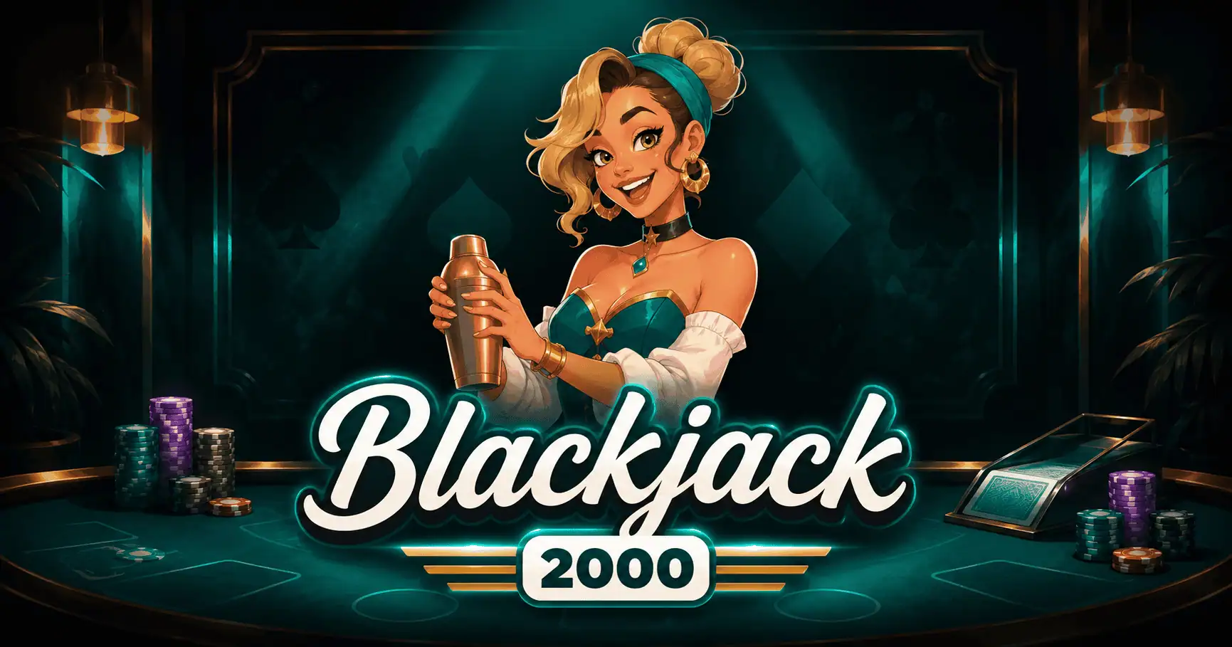 Blackjack 2000 Slot Demo by LK7 slot cover image