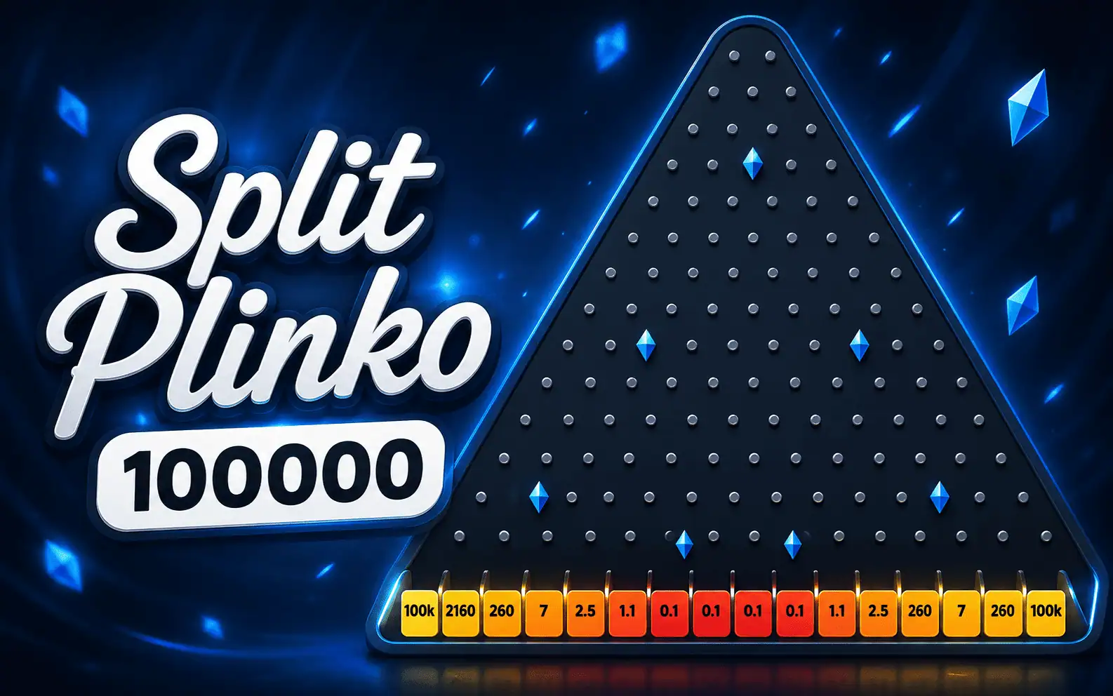 Split Plinko 100000 Slot Demo by LK7 slot cover image