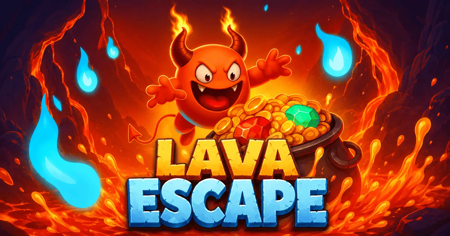 Lava Escape Slot Demo by Loody Games slot cover image