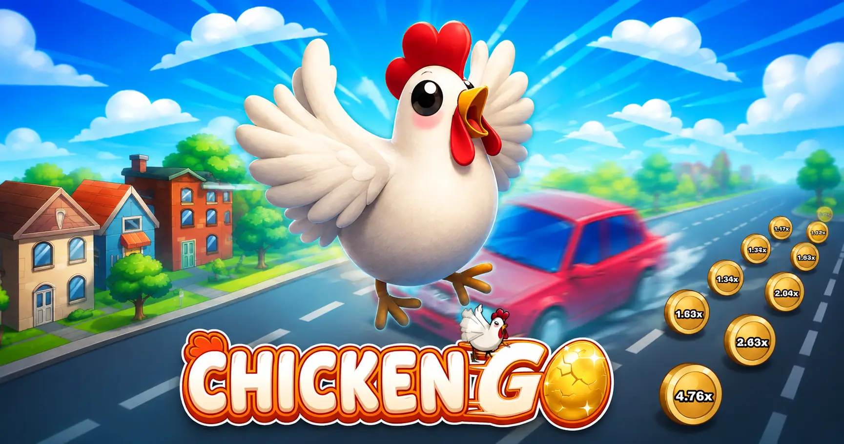 Chicken Go Slot Demo by Lottio slot cover image