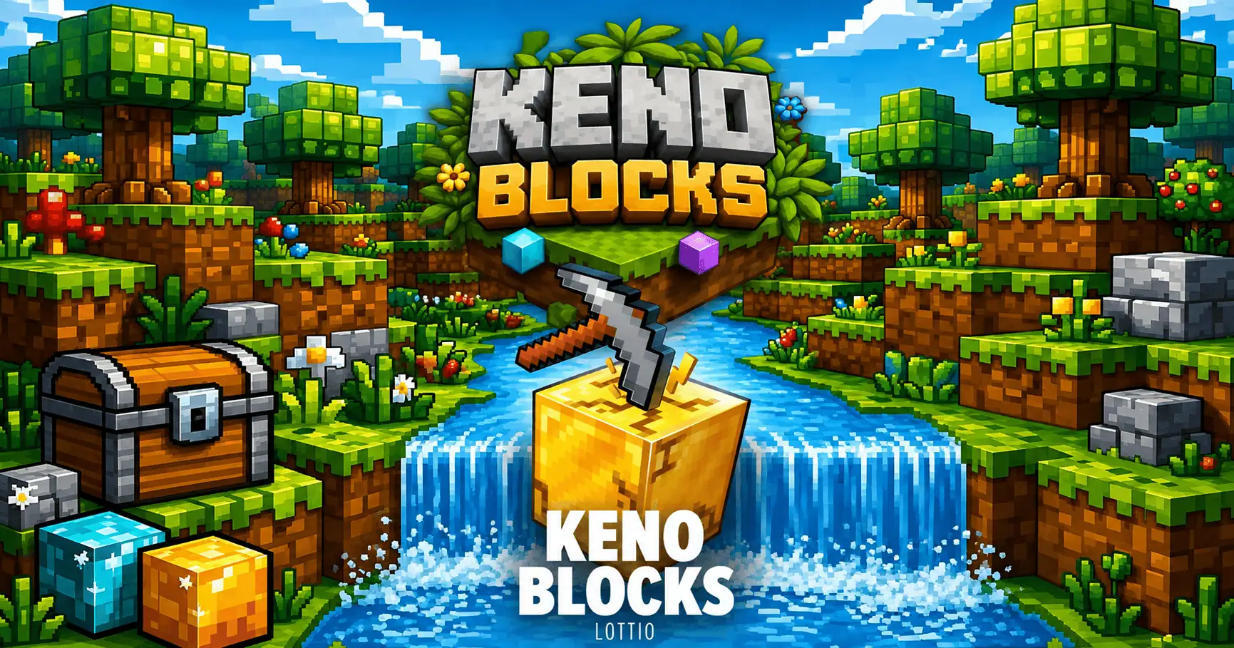 Keno Blocks Slot Demo by Lottio slot cover image