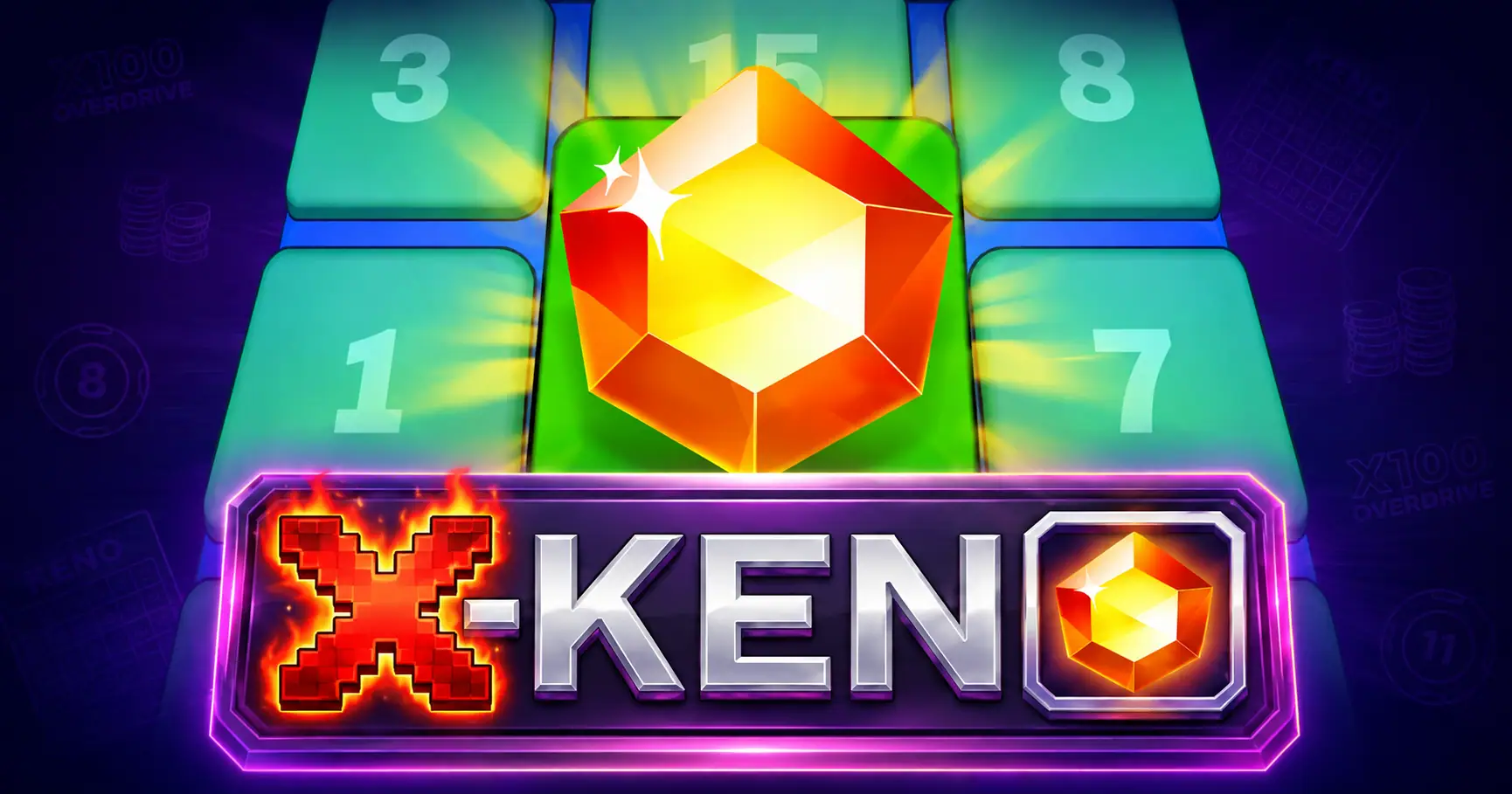 X Keno Slot Free Play by Lottio slot cover image