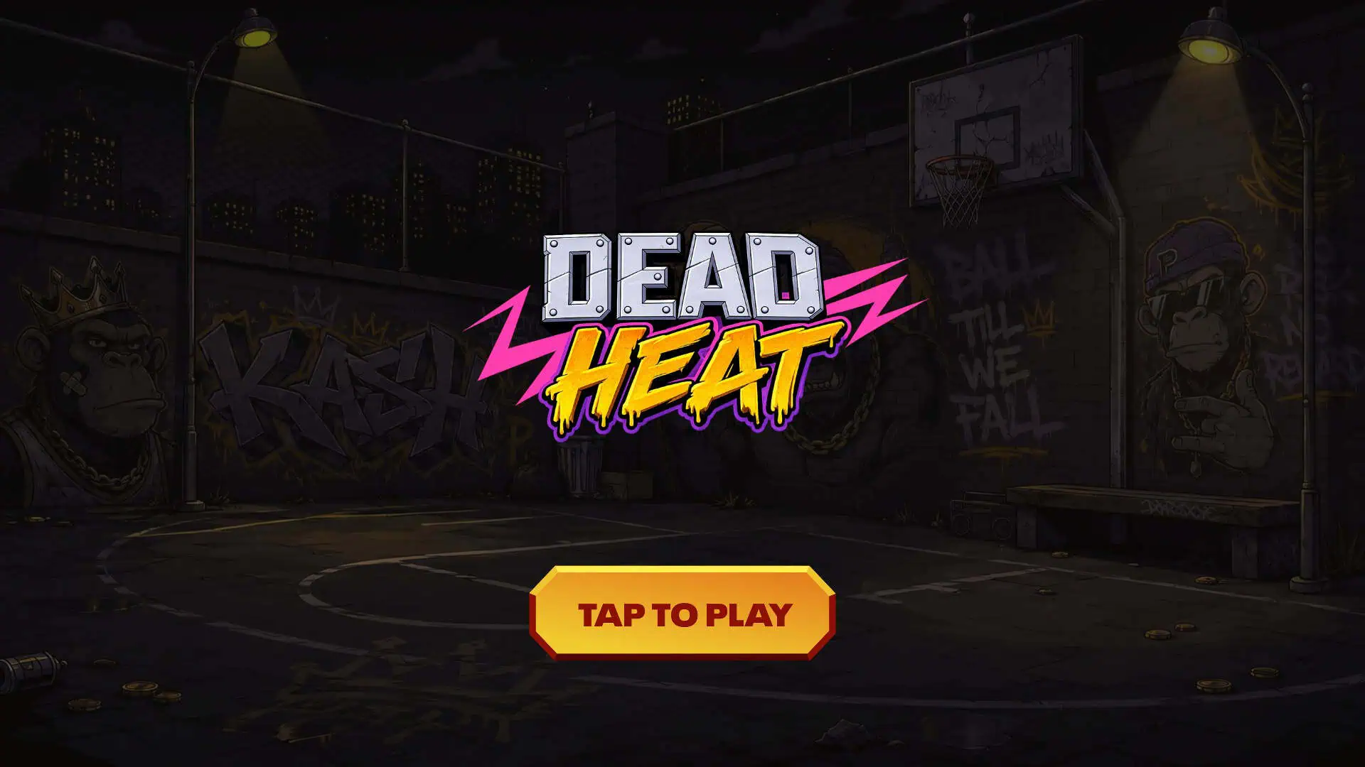 Dead Heat slot intro screen