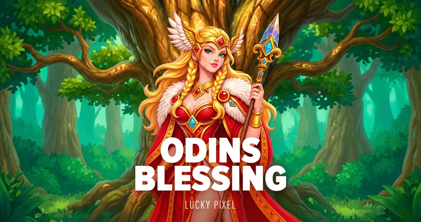Odins Blessing Slot Demo by Lucky Pixel slot cover image