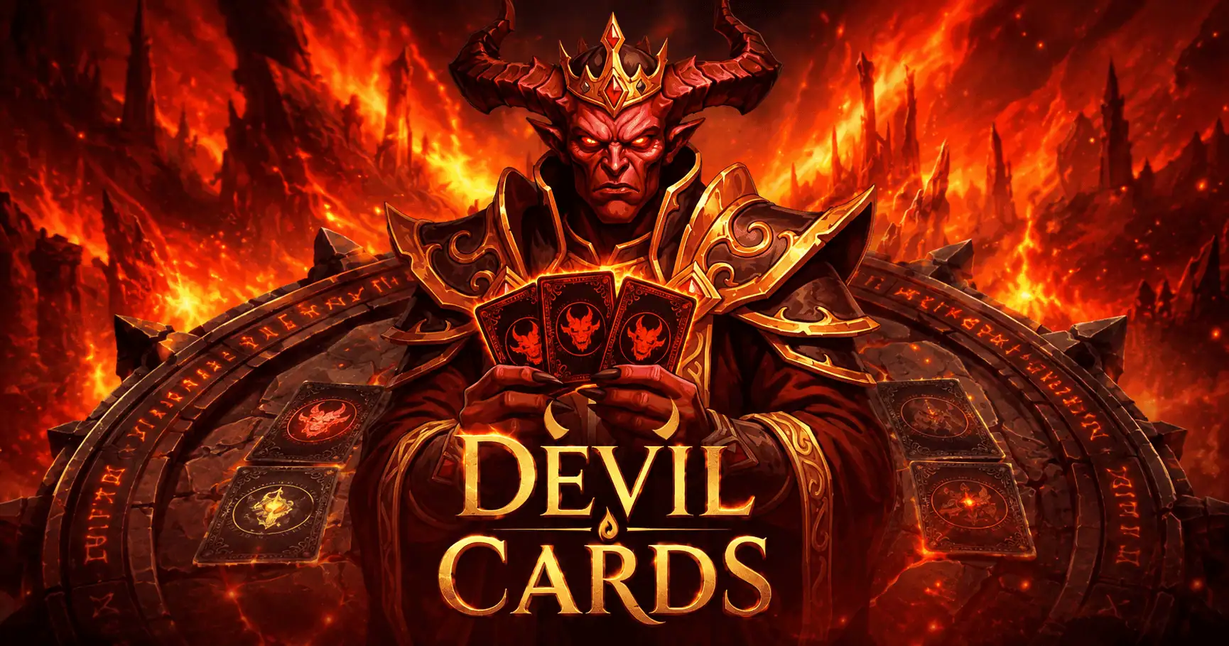Devil Cards Slot Demo by Mad Jester Studio slot cover image