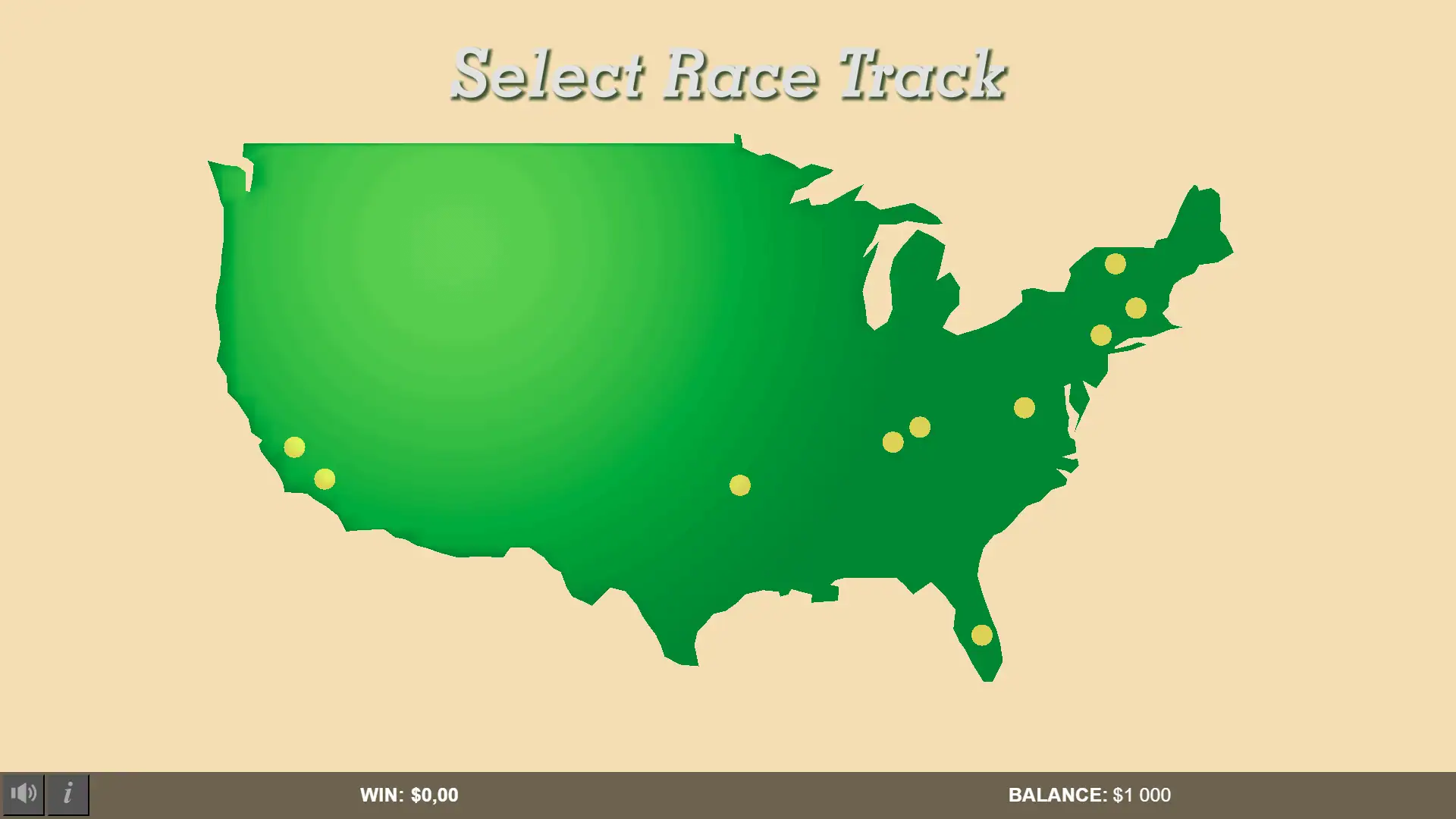 Horse Race Riches slot intro screen
