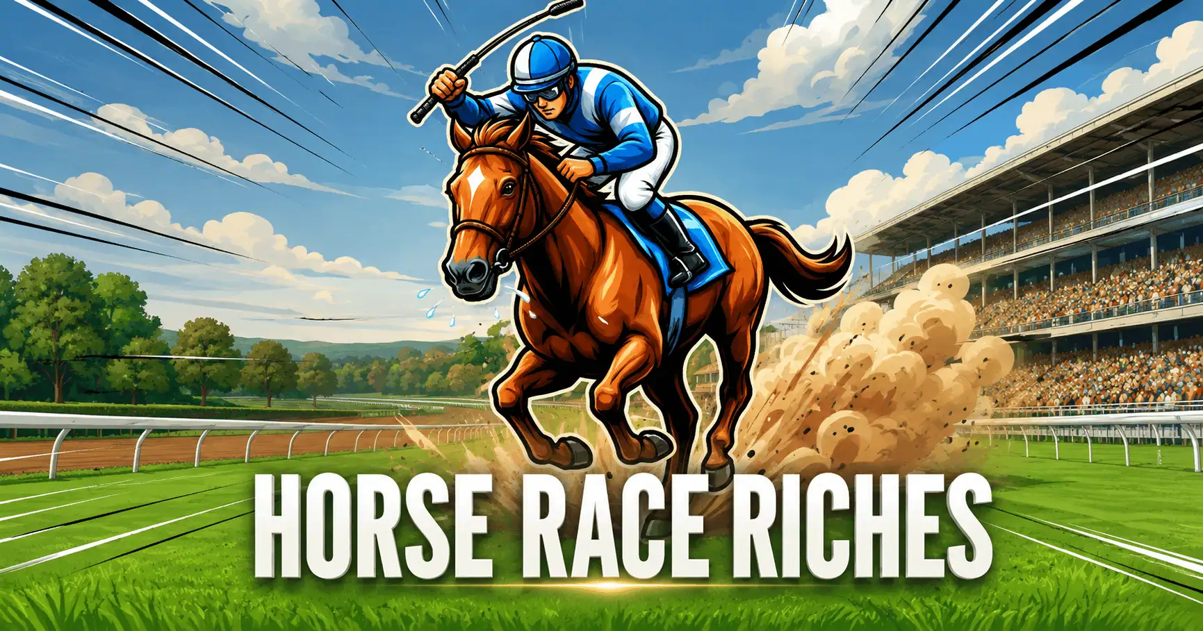 Horse Race Riches Slot Demo by Magical Machines slot cover image
