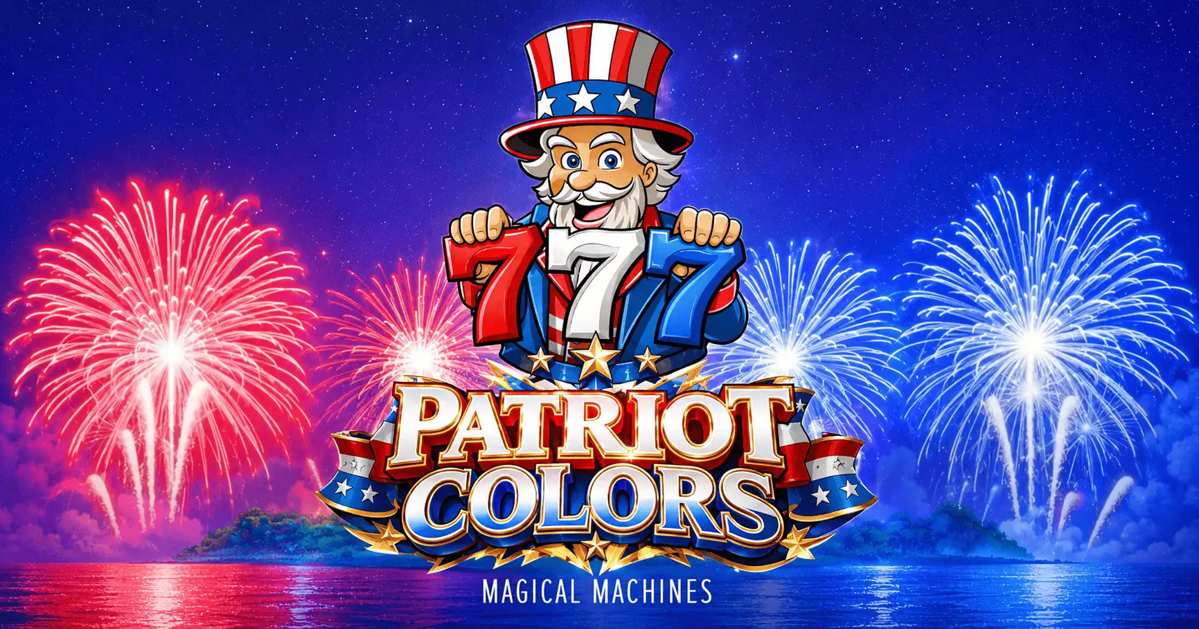Patriot Colors Slot Demo by Magical Machines slot cover image