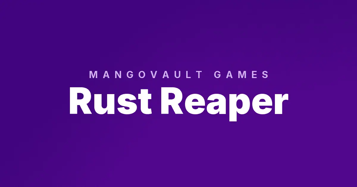 Rust Reaper slot cover image