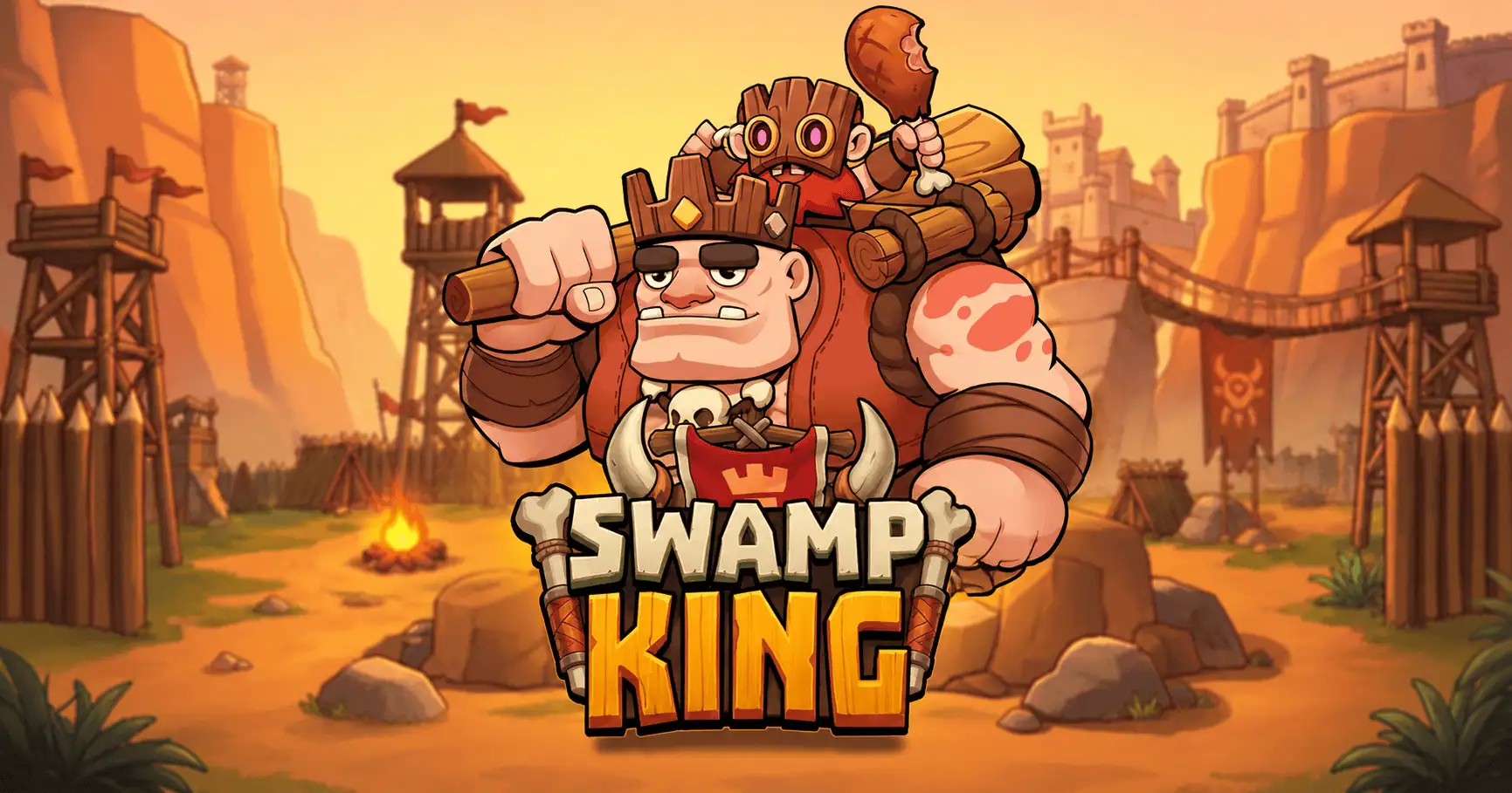 Swamp King Slot Demo by Meta Gaming slot cover image