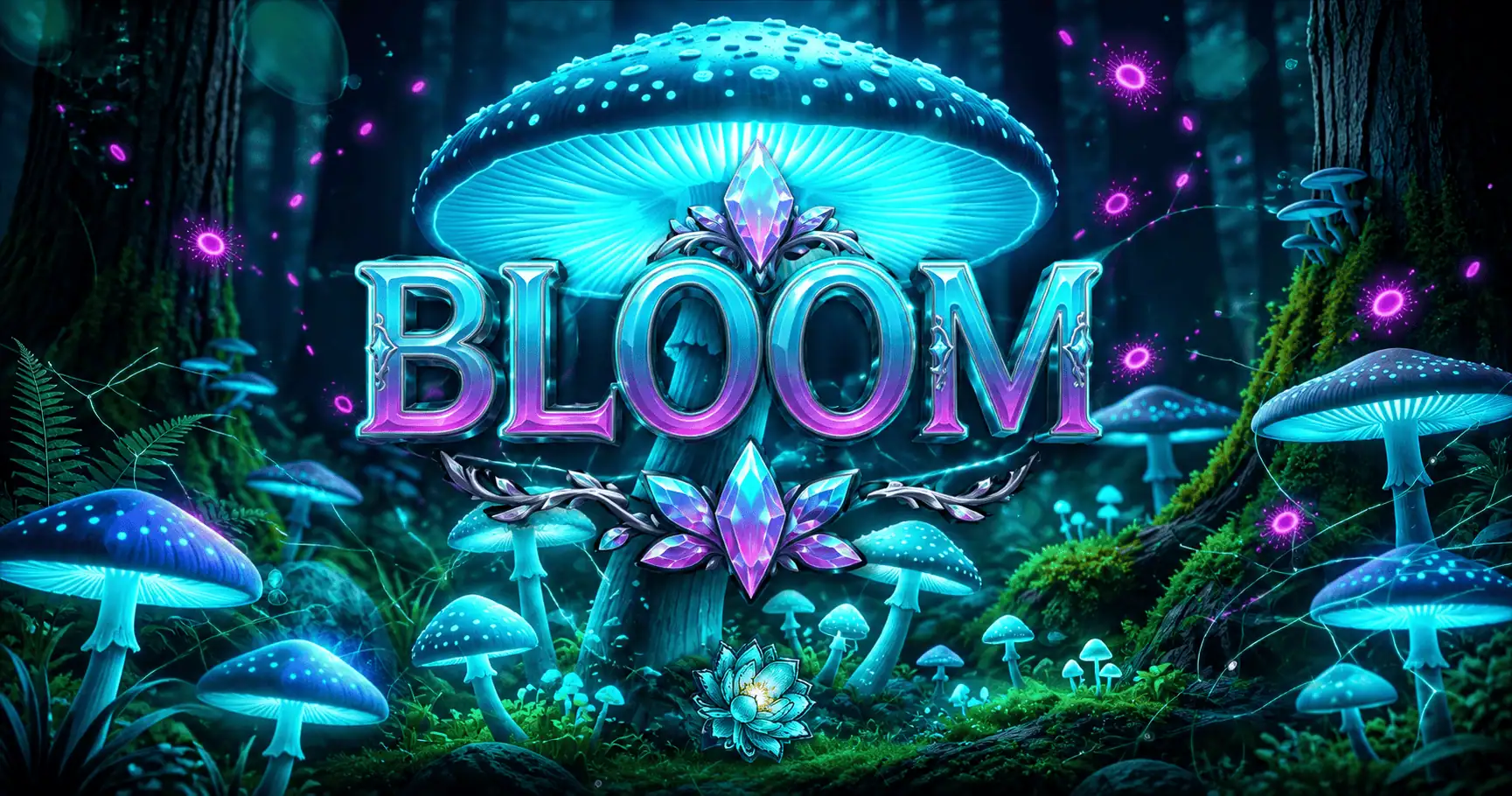 Bloom Cluster Pays Slot Demo by Mibo Games slot cover image