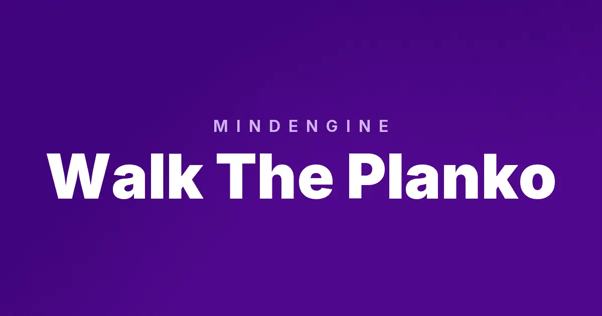 Walk The Planko slot cover image