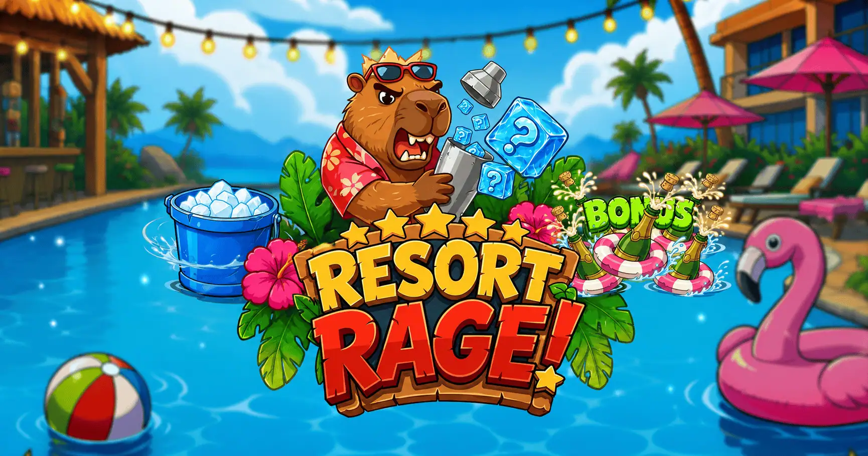 Resort Rage Slot Demo by Minty Fresh slot cover image