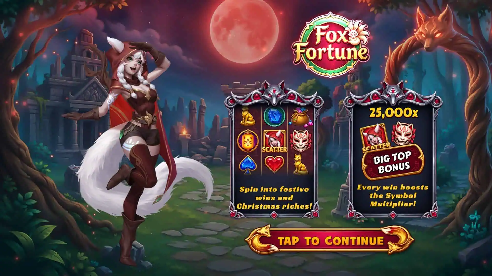 Fox Fortune slot intro screen