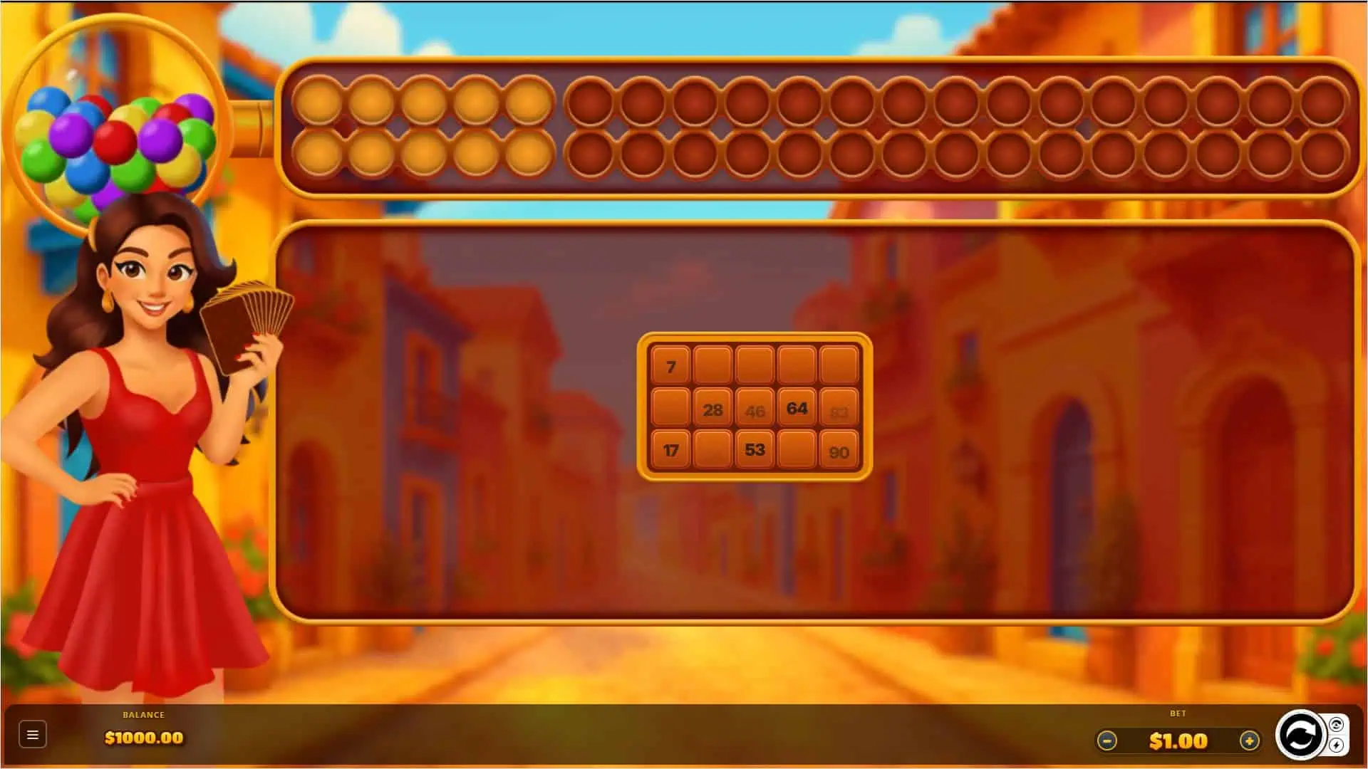 Fiesta Bingo slot gameplay reels
