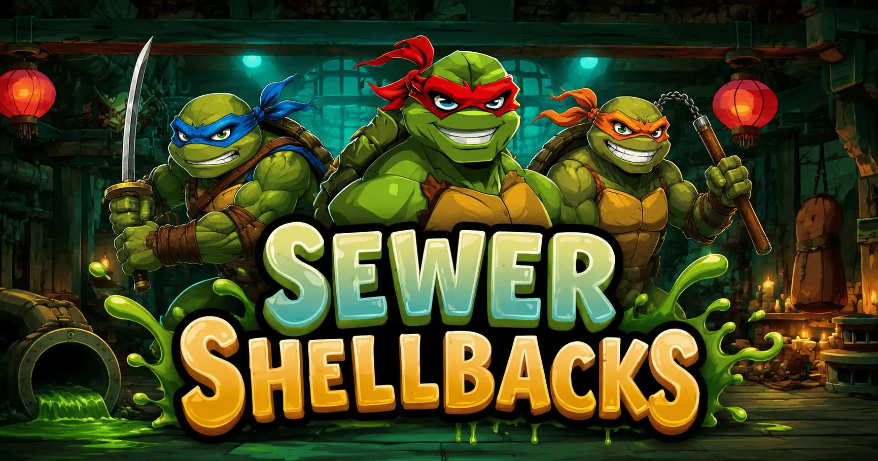 Sewer Shellbacks Slot Demo by Nocap Labs slot cover image