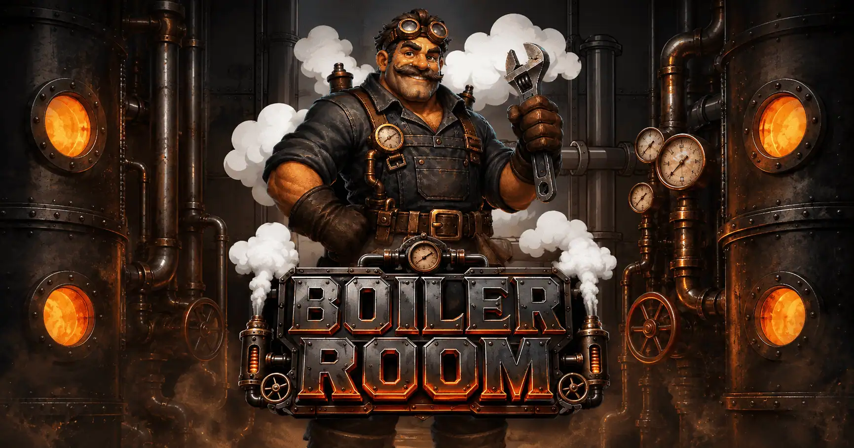 Boiler Room Slot Demo by Node Gaming slot cover image