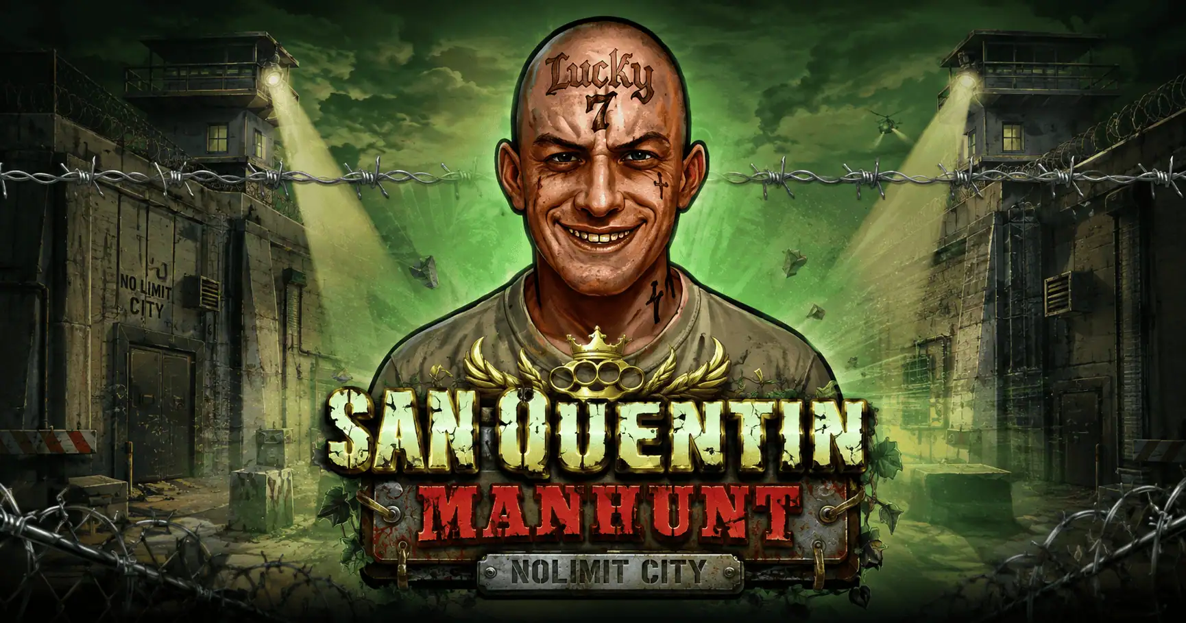 San Quentin Manhunt Slot Review by Nolimit City Free Play slot cover image