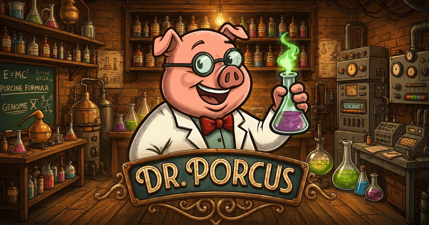 Dr. Porcus Slot Demo by Notded slot cover image