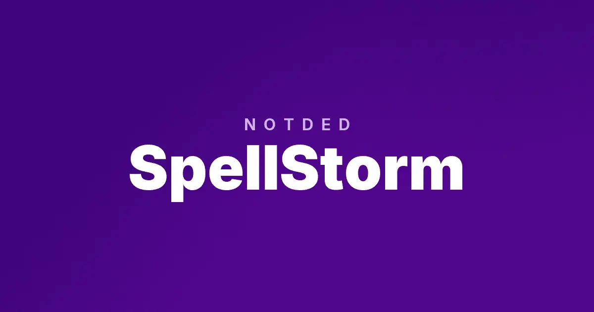 SpellStorm slot cover image