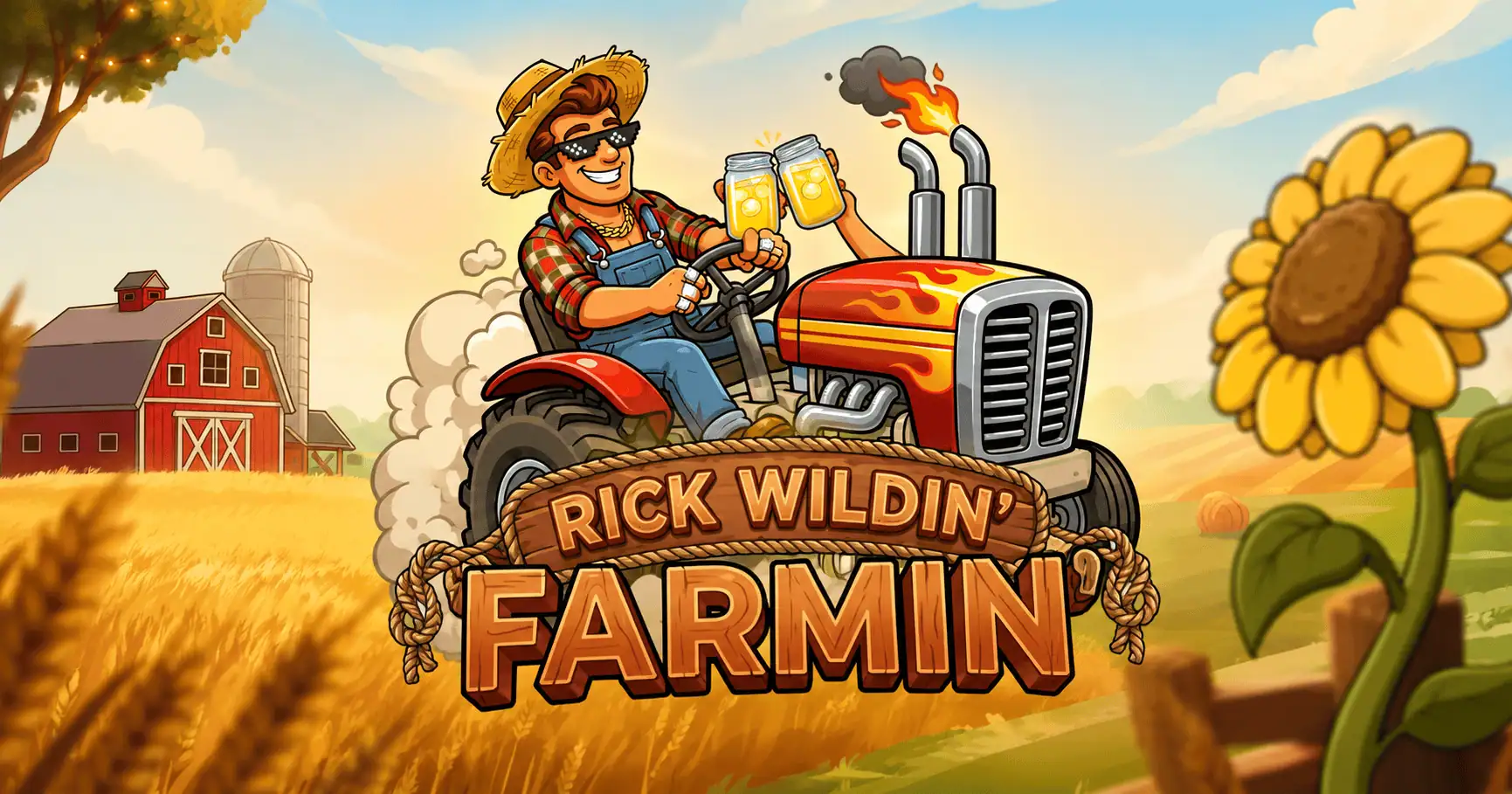 Rick Wildin: Farmin Slot Demo by Nt Gaming slot cover image