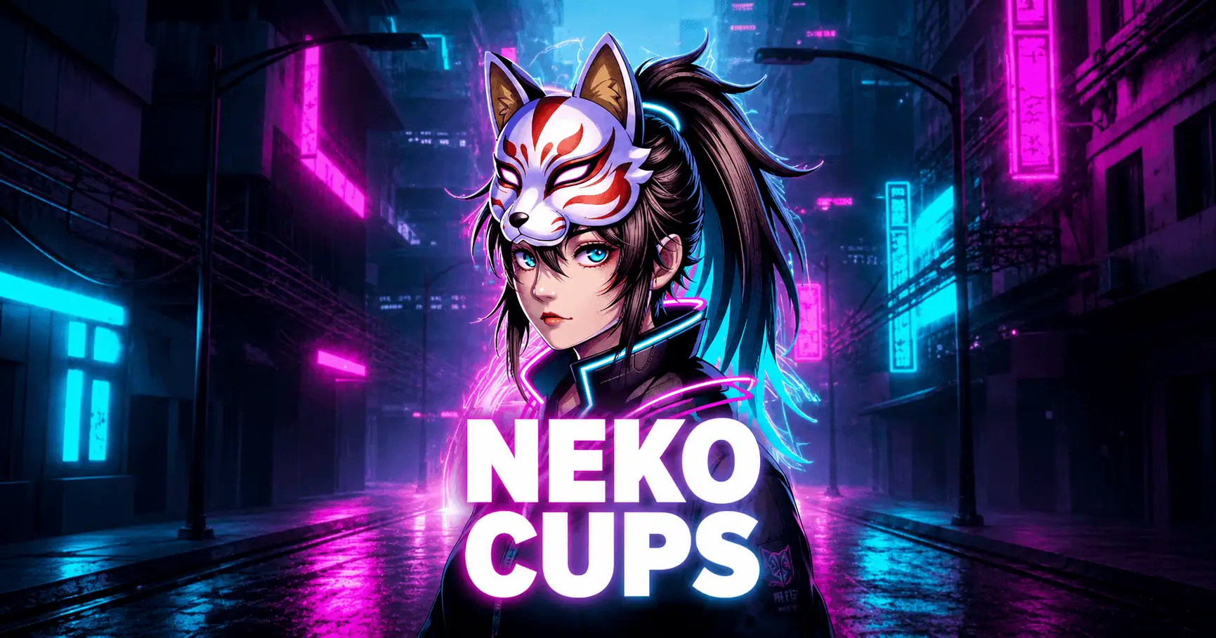 NekoCups Slot Demo by Nyan Nyan Studios slot cover image