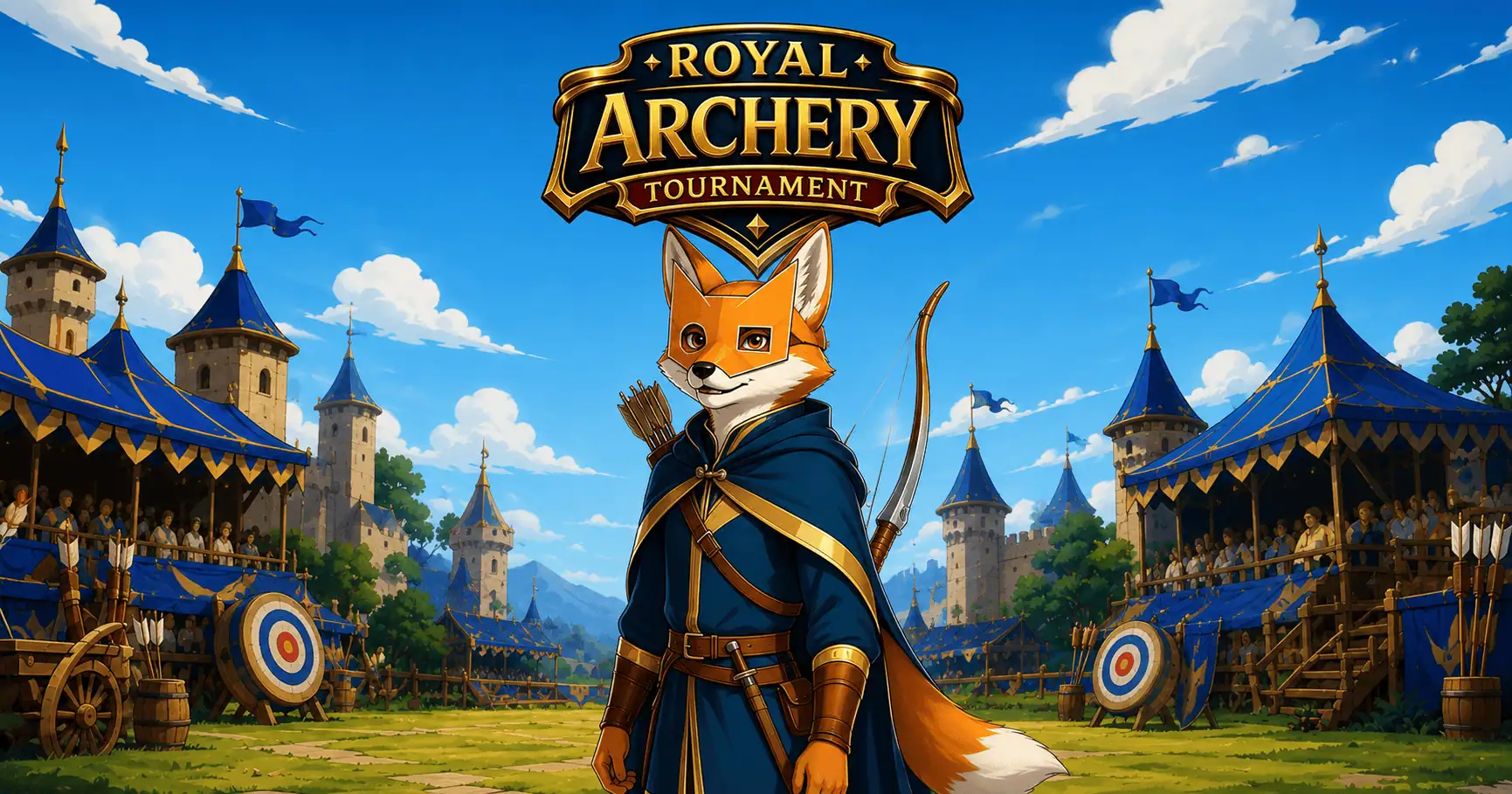 Royal Archery Tournament Slot Demo by Oddfox slot cover image