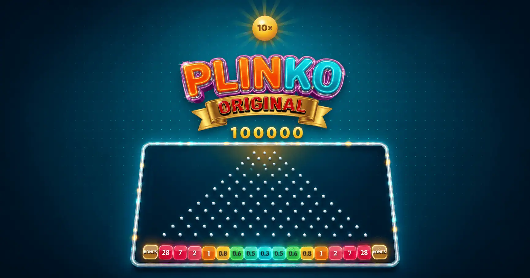 Plinko Original 100000 Slot Demo by One Minute Labs slot cover image