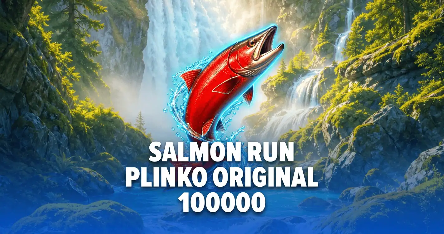 Salmon Run Plinko Original 100000 Slot Demo by One Minute Labs slot cover image