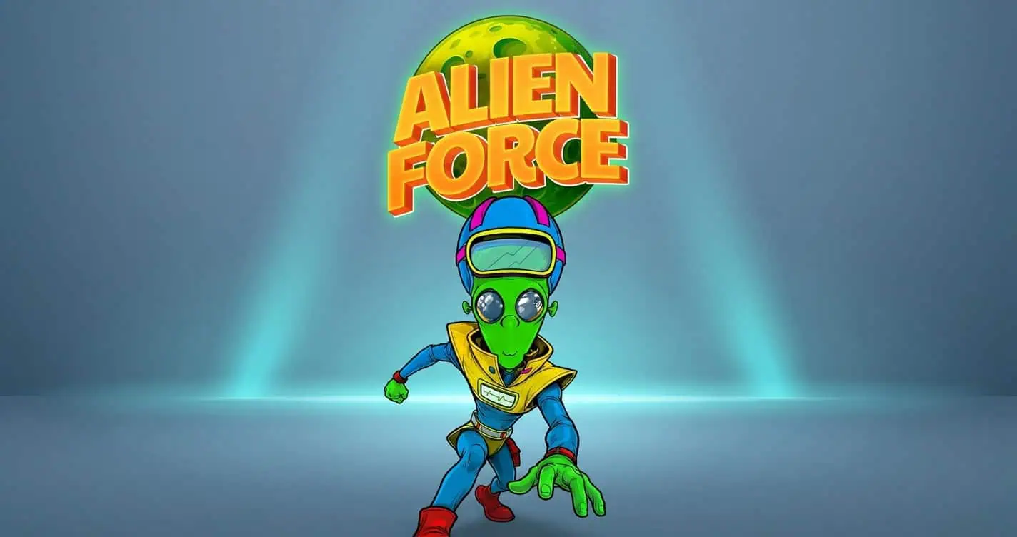 Alien Force Slot Demo by Onespin slot cover image