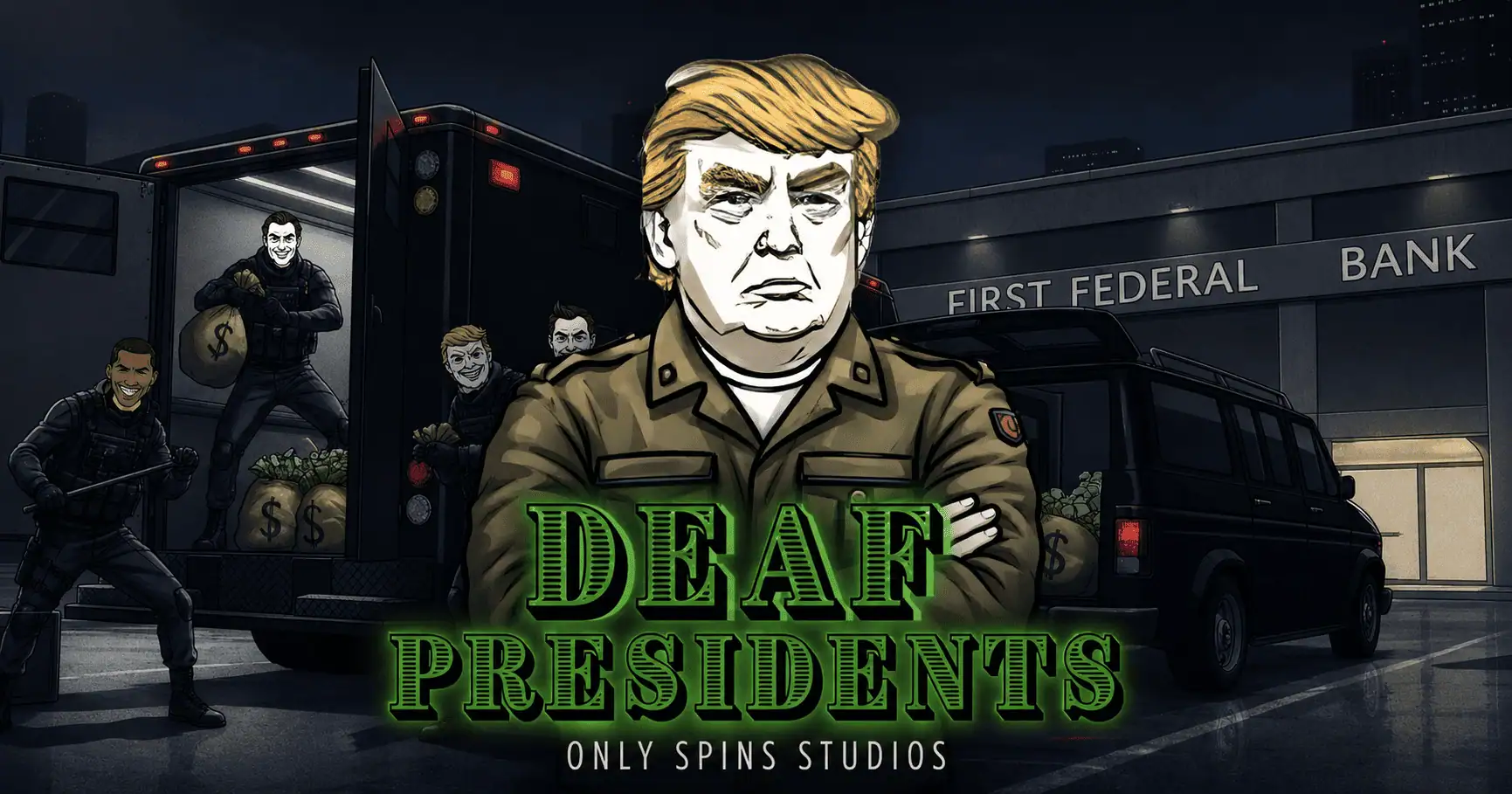 Deaf Presidents Slot Demo by Only Spins Studios slot cover image