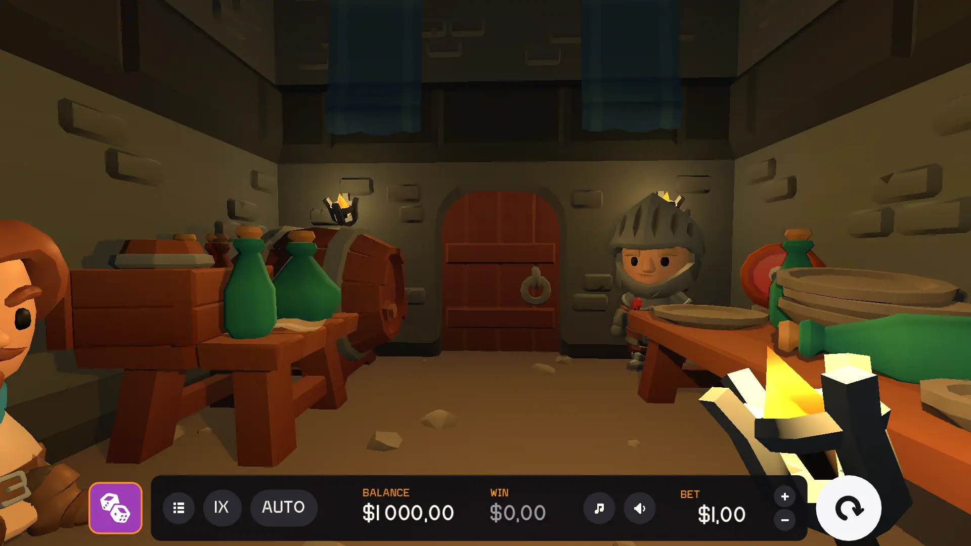 Tomb Rush slot gameplay reels