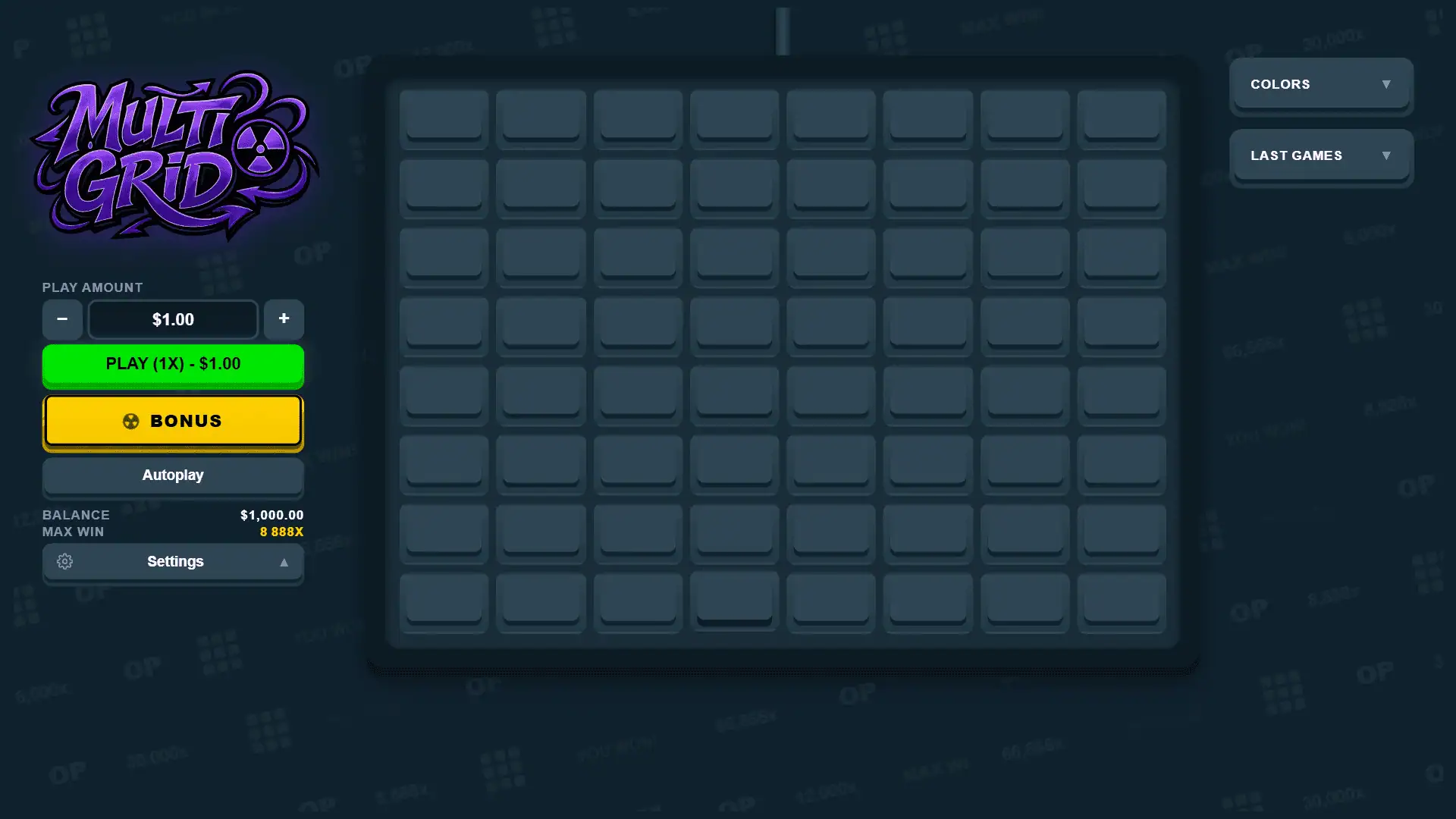 MultiGrid slot gameplay reels