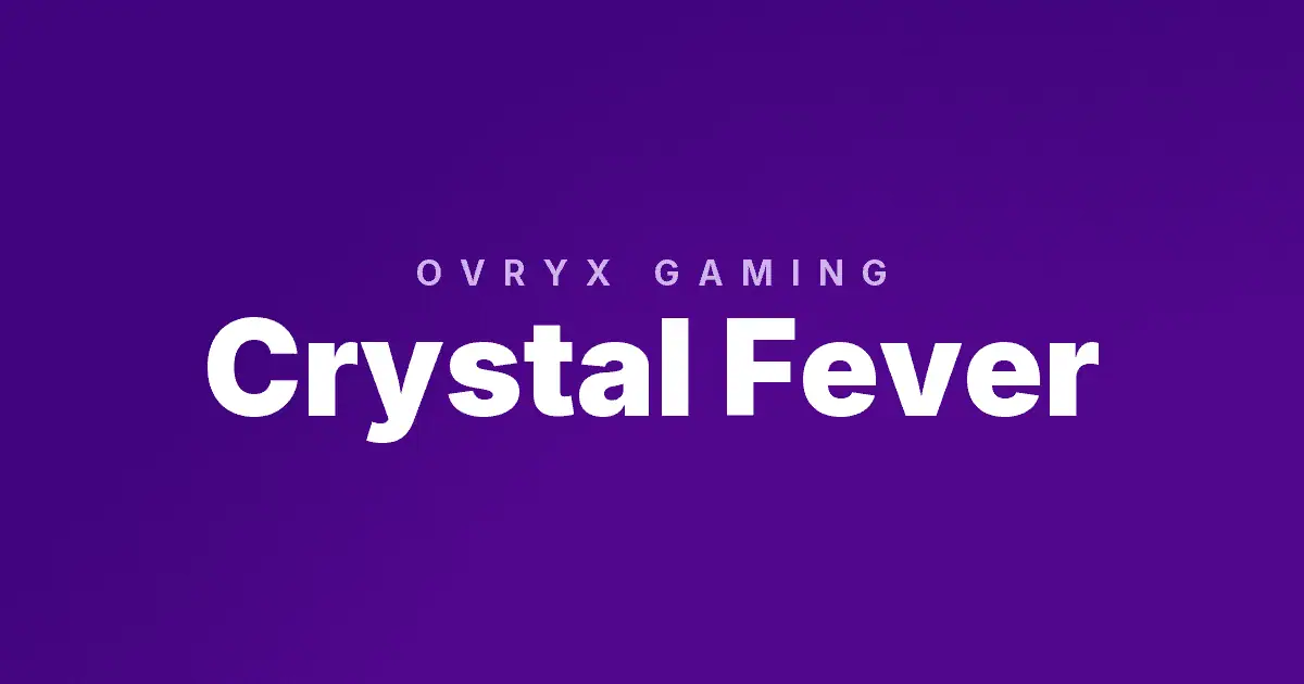 Crystal Fever slot cover image