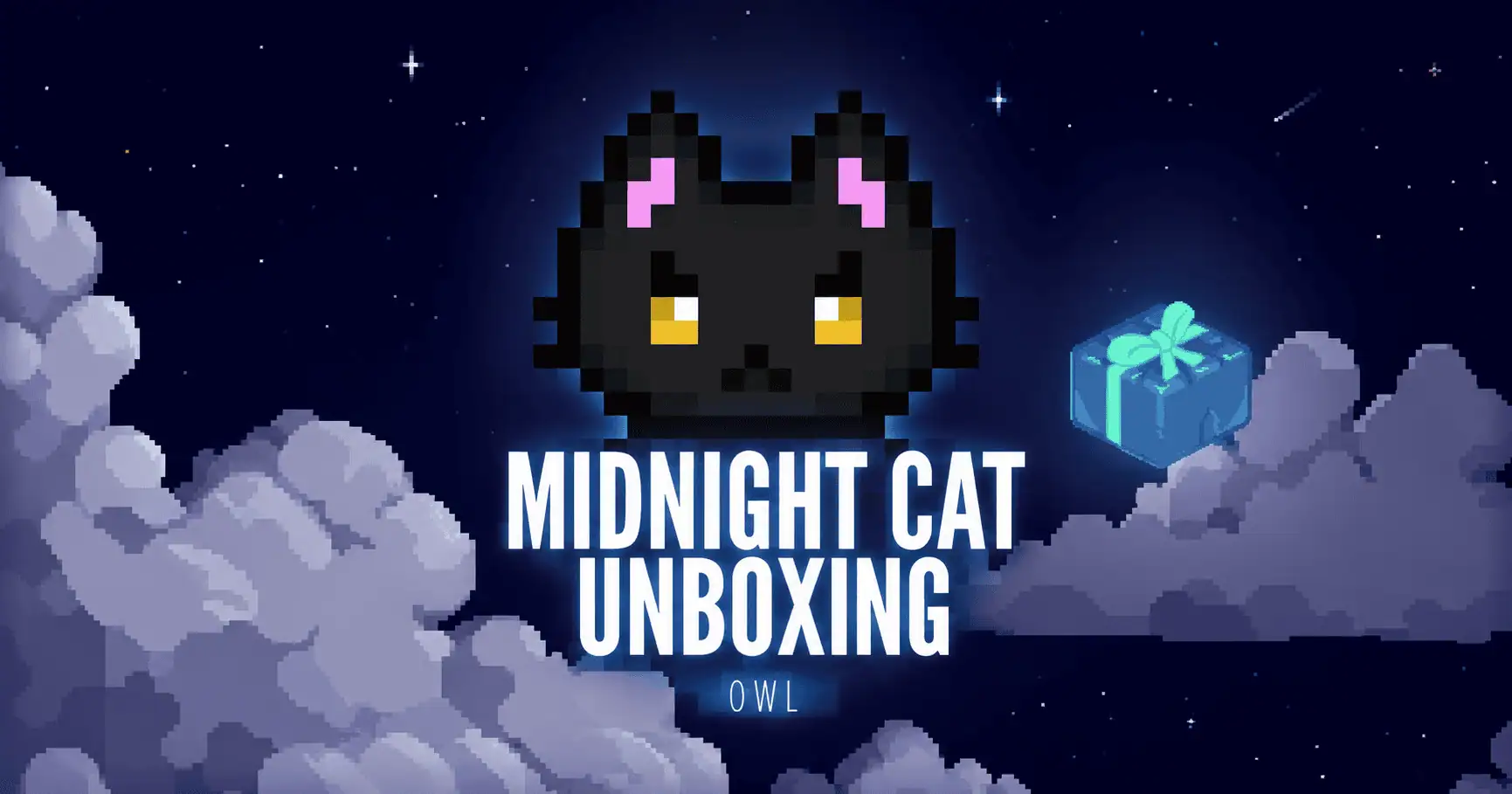 Midnight Cat Unboxing Slot Demo by Owl slot cover image