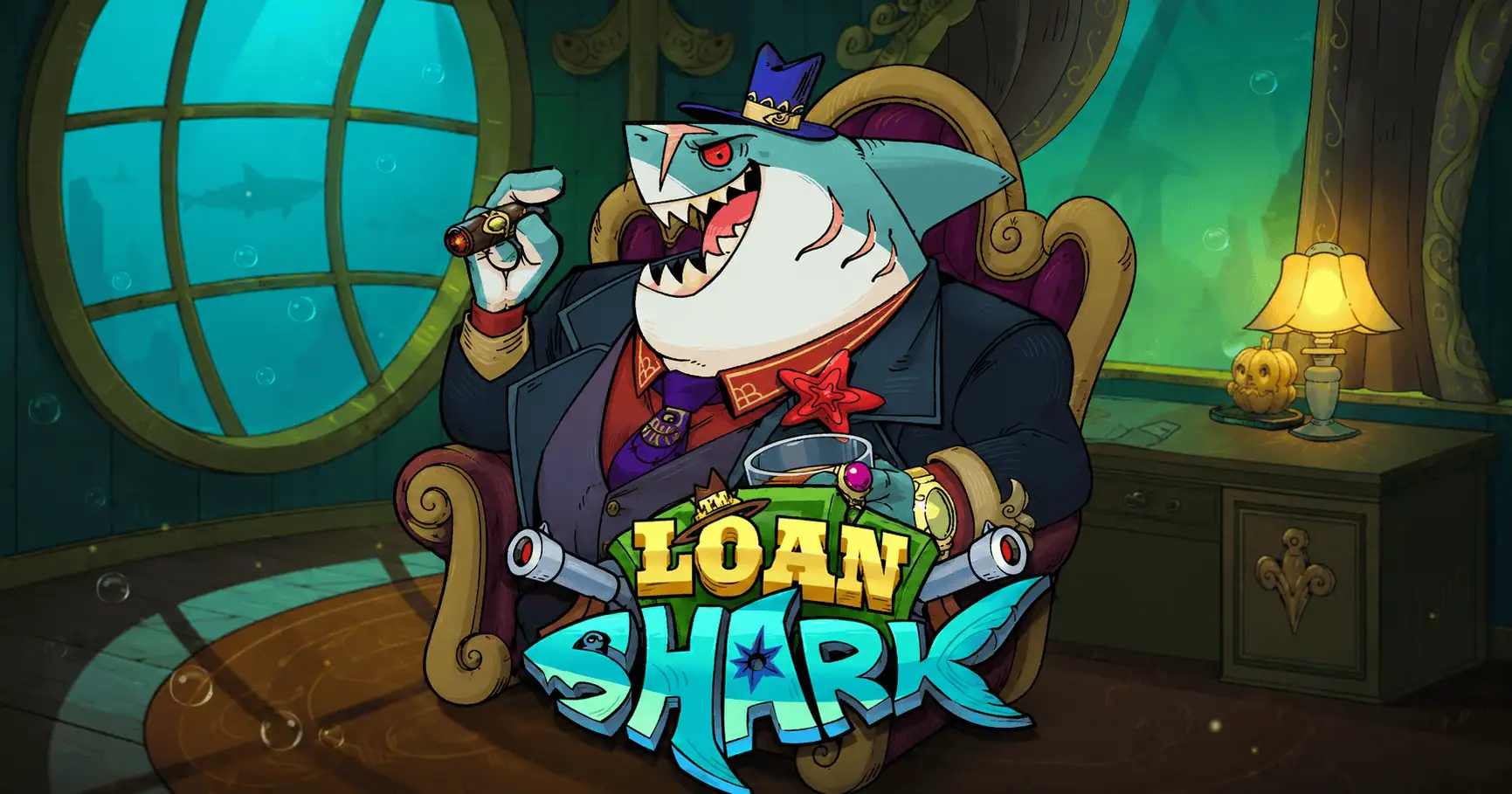 Loan Shark Slot Free Play by Paperclip Gaming slot cover image