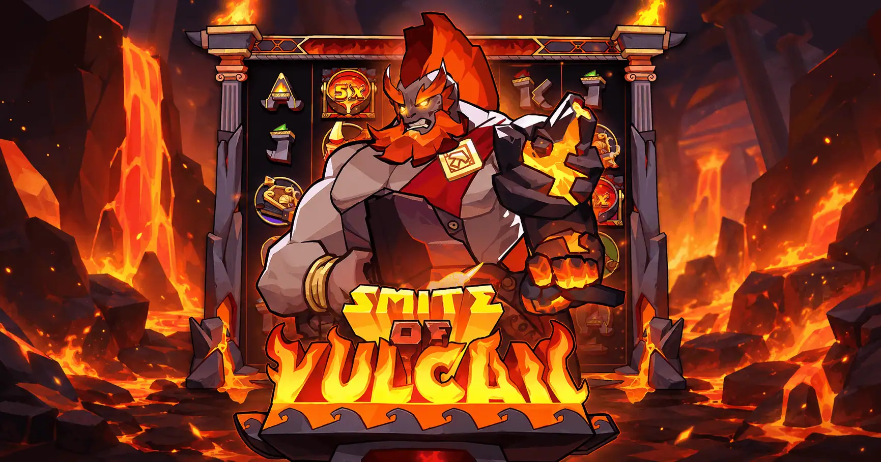 Smite of Vulcan Slot Demo by Paperclip Gaming slot cover image