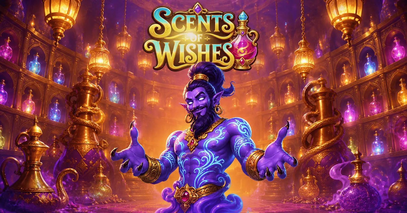 Scents of Wishes Slot Demo by Paper Lantern slot cover image