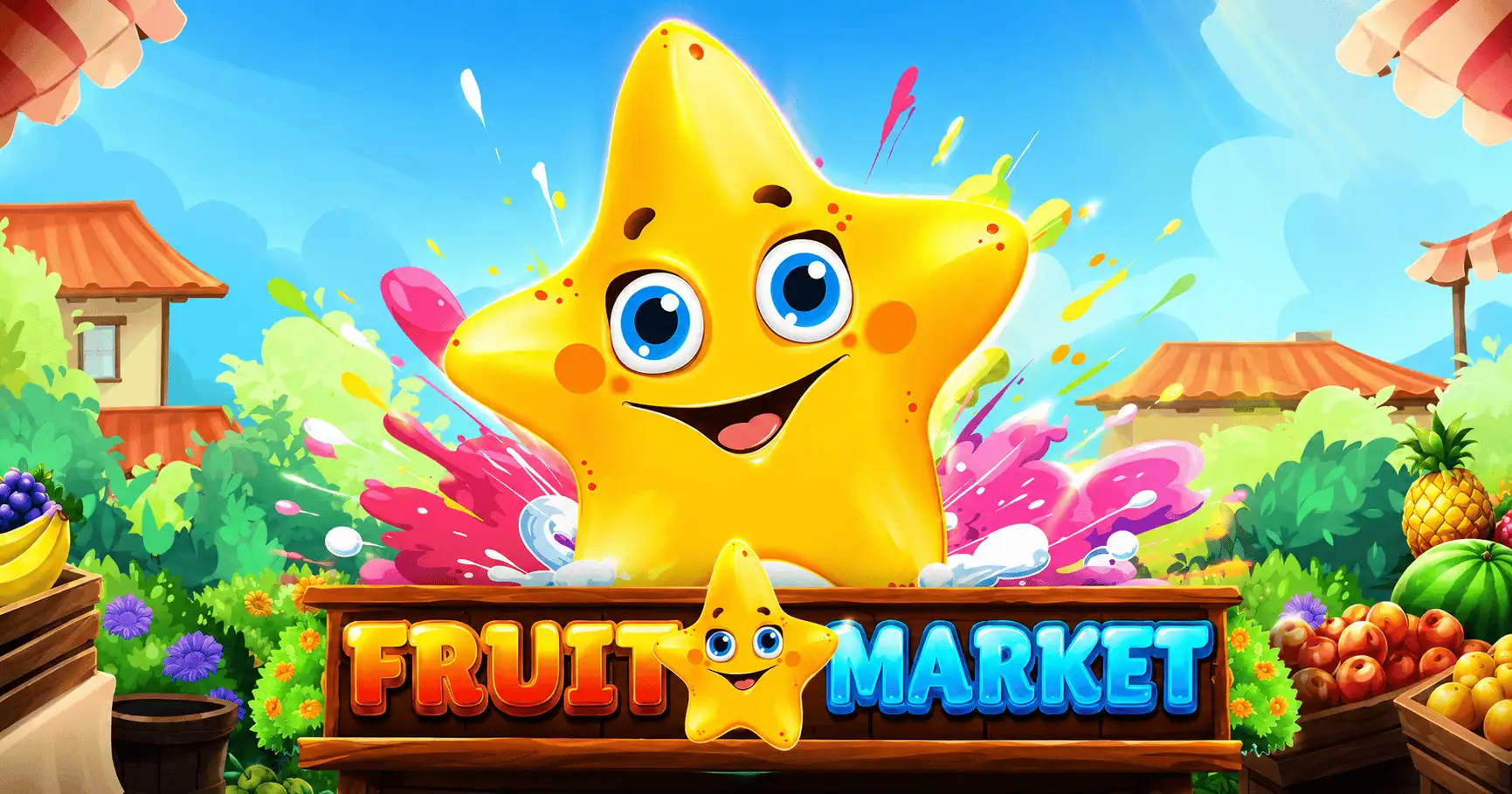 Fruit Market Slot Demo by Penguin King slot cover image