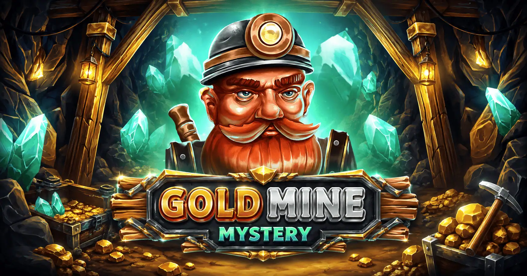 Gold Mine Mystery Slot Demo by Penguin King slot cover image