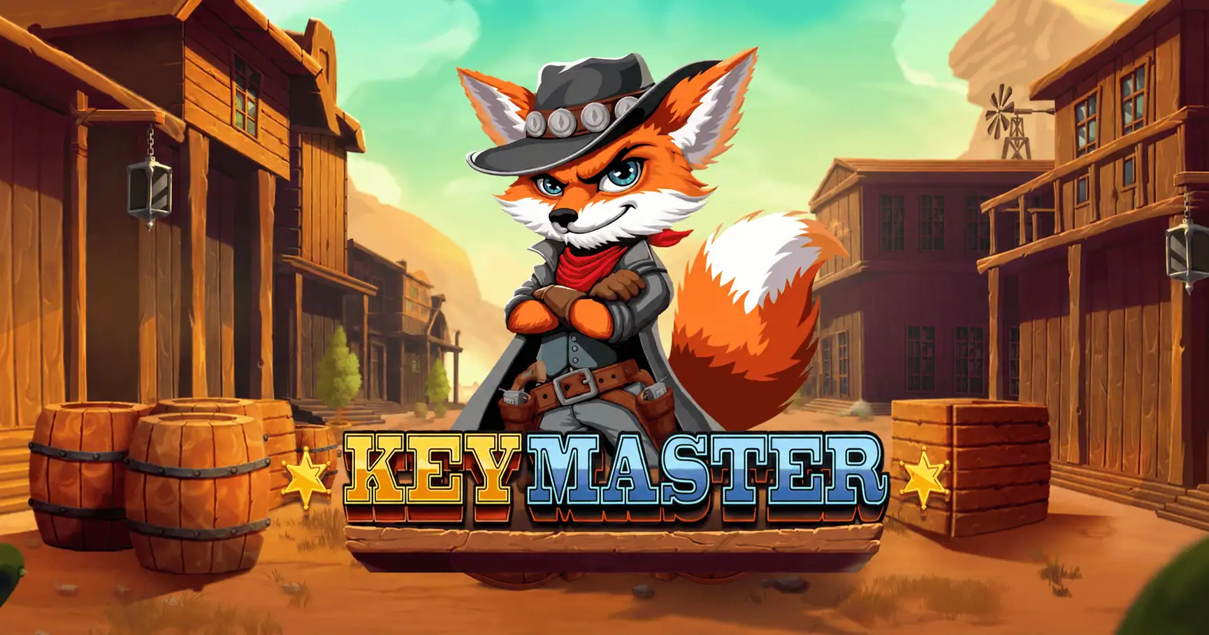 Key Master Slot Demo by Penguin King slot cover image