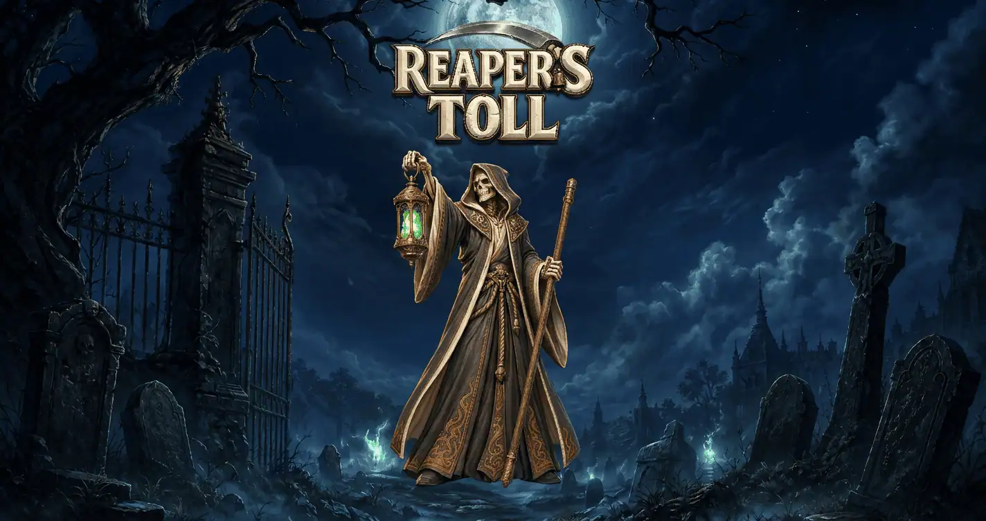 Reapers Toll Slot Demo by Petalarcade Games slot cover image