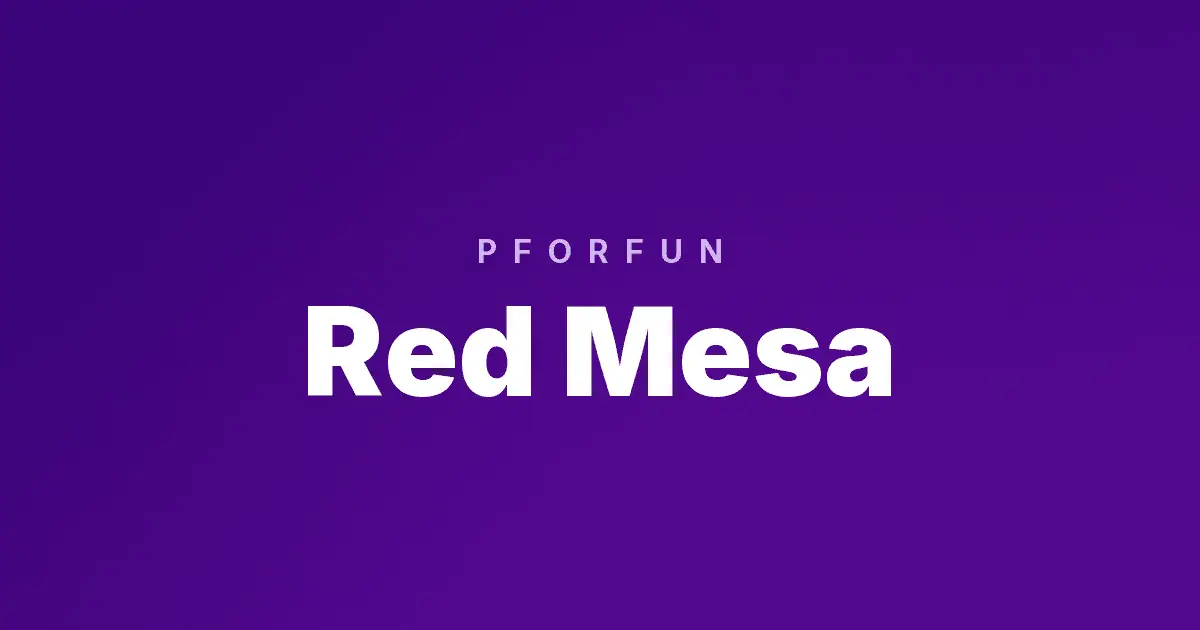 Red Mesa slot cover image